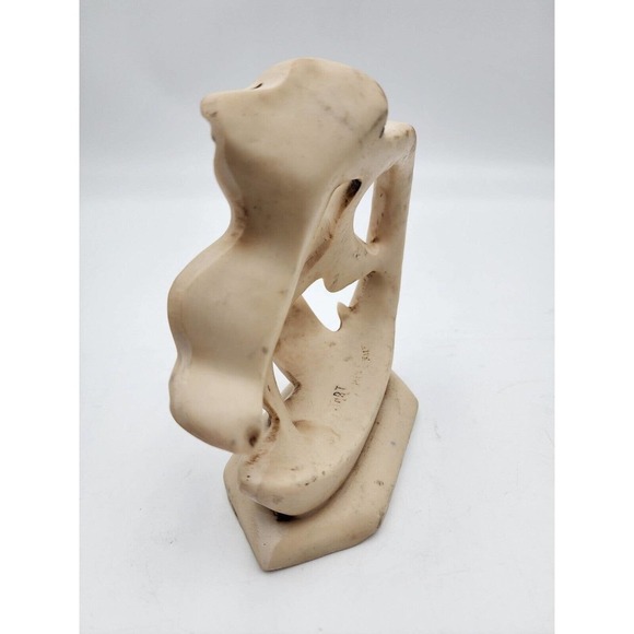 JART Abstract Faces Art Sculpture Loving Kiss Embrace Mexico Vintage Signed - Picture 10 of 14